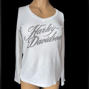 Vintage Harley Davidson Long Sleeve Tee